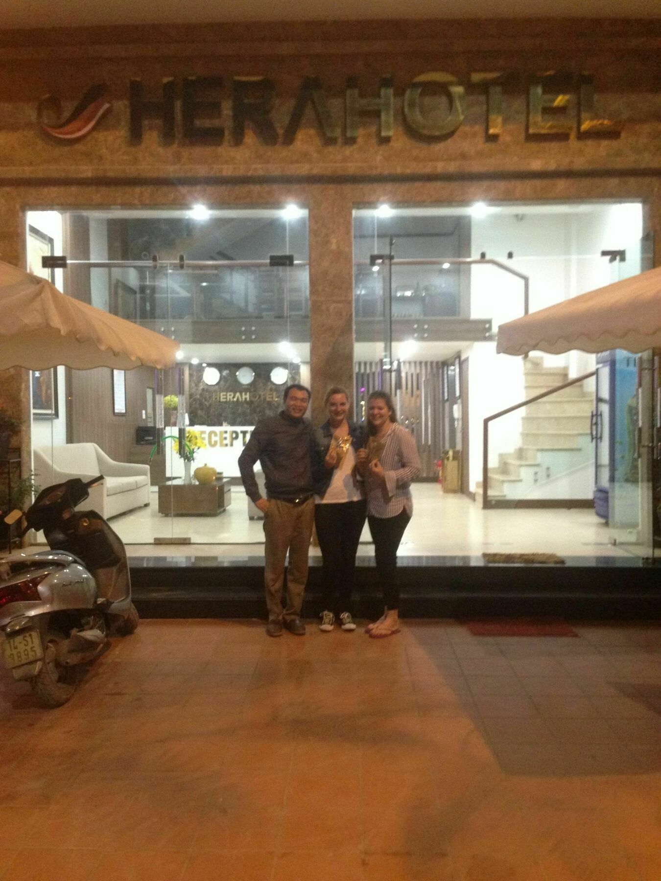 Hera Ha Long Hotel Bagian luar foto