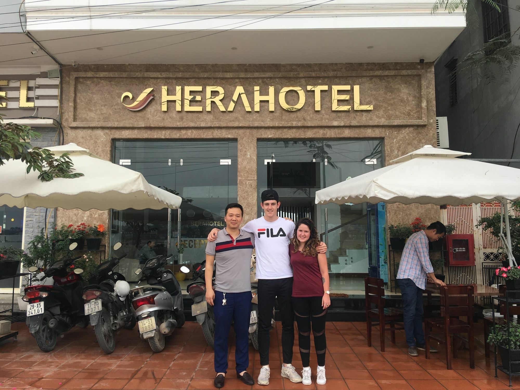 Hera Ha Long Hotel Bagian luar foto