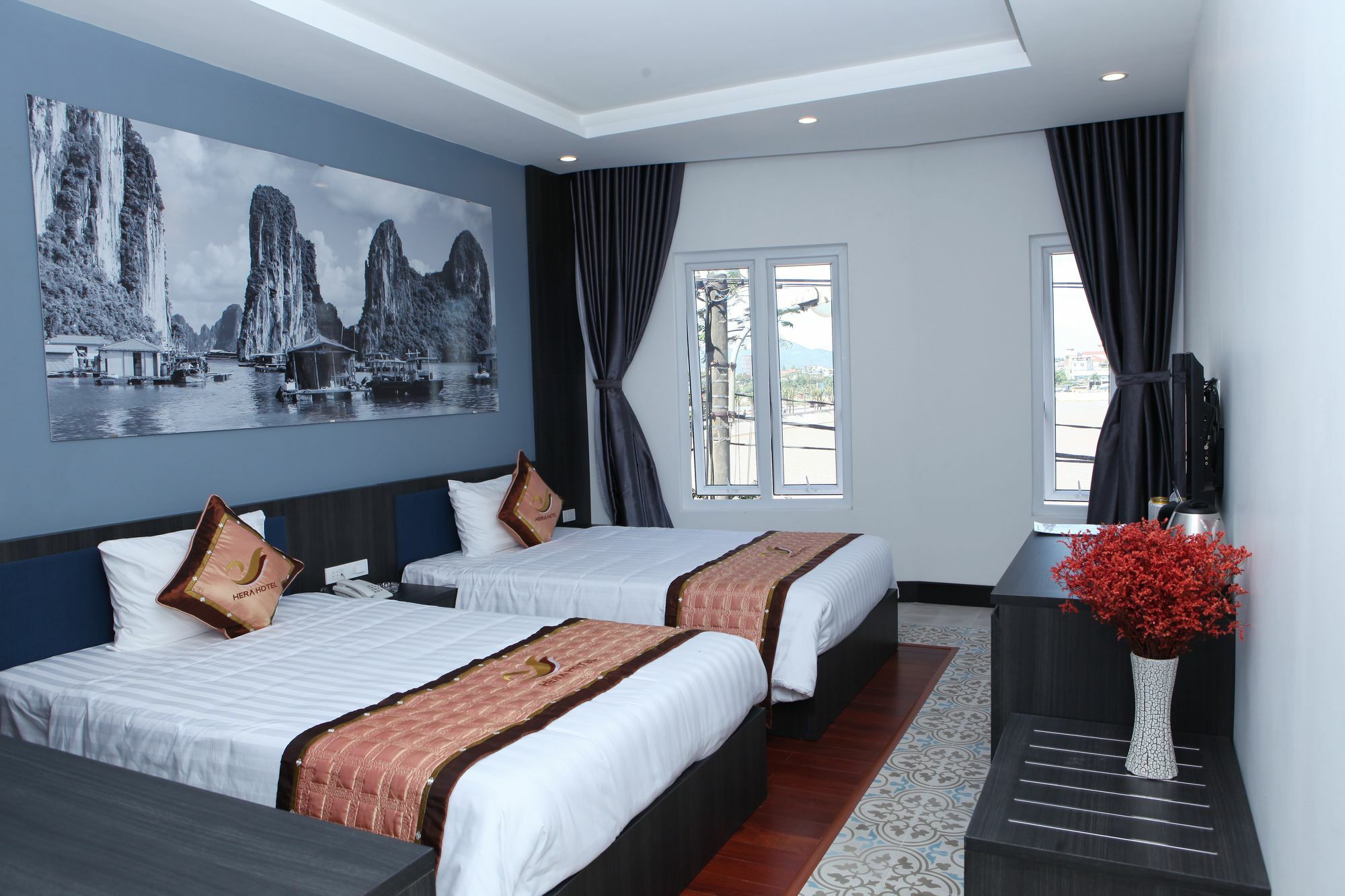 Hera Ha Long Hotel Bagian luar foto