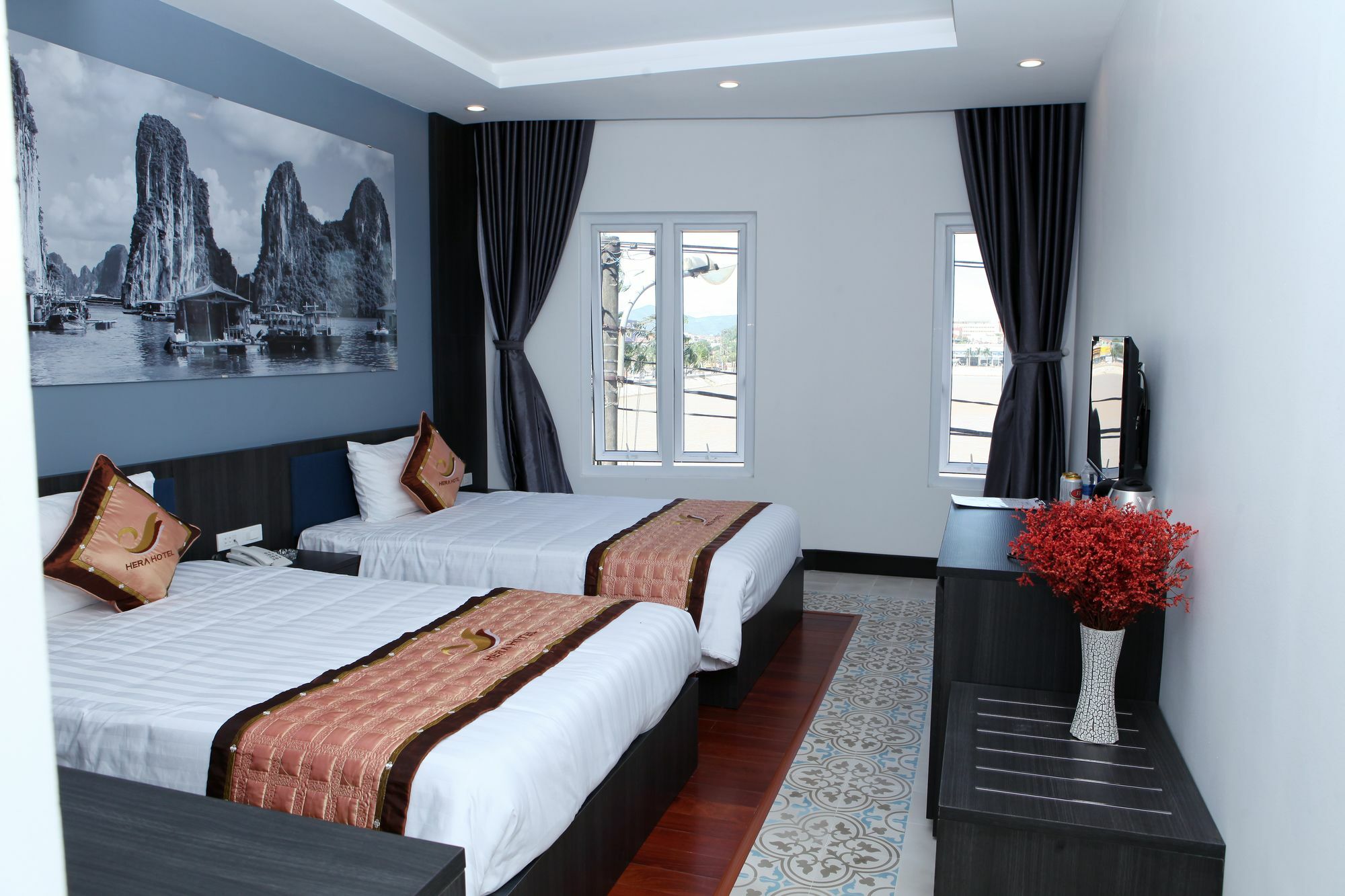 Hera Ha Long Hotel Bagian luar foto
